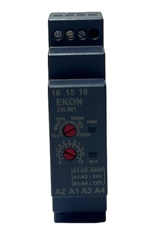 Ekon 98503 Zr-m1 Zaman Rölesi 1-100sn Çok Zamanlı