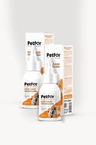Kedi Ve Köpekler İçin Kulak Bakım Damlası 50 Ml 2 Adet