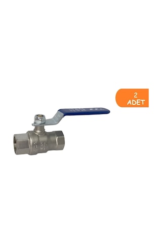 2 Adet Eca 1/2 İçme Suyu Küresel Valfi İç Vida X İç Vida Pn10 602122168