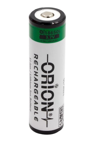 Orion 1500 mAh 3.7 V 18650L Başlı Li-Ion Şarj Edilebilir Pil