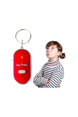 Ams Net Anahtar Bulucu Anahtarlık Sese Duyarlı Işıklı Anahtarlık Aparat