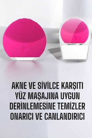 Cosmotex Yüz Temizleme Ve Masaj Aleti Tüm Cilt Tipleri İçin Uygun, Kan Dolmını Artıran