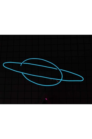 Twins Led Jüpiter Pleksi Neon Tabela Mavi Model:model:16313366 Mavi