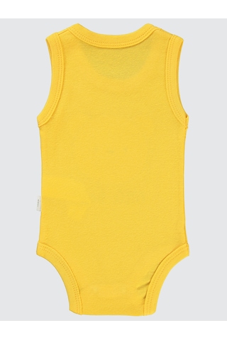 Civil Baby Erkek Bebek Çıtçıtlı Badi 1-36 Ay Hardal HARDAL