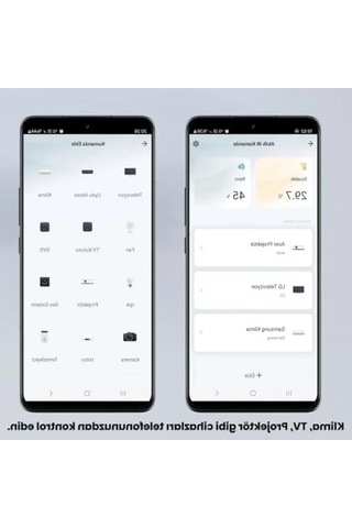 Dahili Sıcaklık Ve Nem Sensörlü Wifi Kumanda, Tuya Uyumlu .