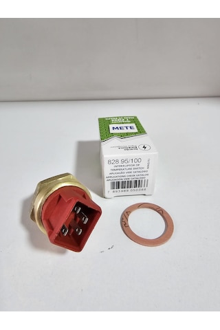 Ford Escort Fan Müşürü Kırmızı 4 Fişli Klimalı +ac Mte-thomson 95 -100 89bb-8b607-ac