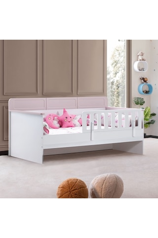 Karyola, Mira Montessori Karyola - Pembe + 1 Adet Comfort Yatak