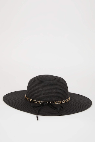 Defacto Kadın Hasır Şapka M8834az25smbk23 Siyah