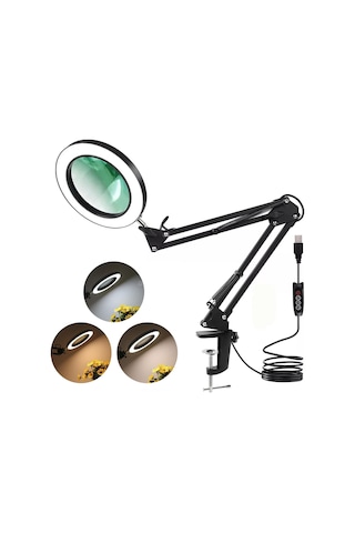 Jwin Mb-600 3 Modlu Ledli Masa Büyüteç