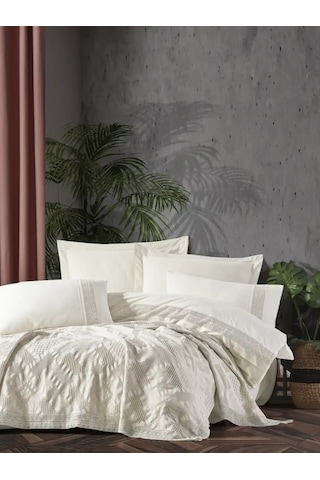 Şaheser Home Collection Çeyiz Seti Freya Krem Çok Renkli