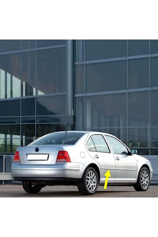 Vw Bora 1999-2005 Sağ Arka Kapı Çıtası Boyanır Tip 1j4853754b