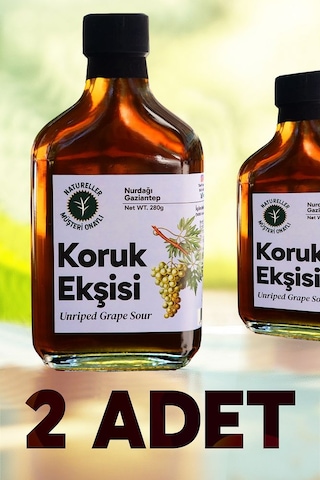 Koruk Ekşisi Tatlı Ekşi Gaziantep 280 Gr - 2 Adet