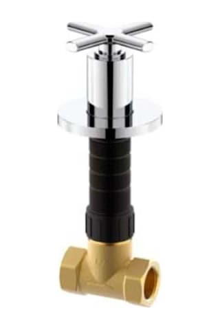 Roca Aqua Stop Valf Pirinç Gövdeli 1/2 Krom A525168400