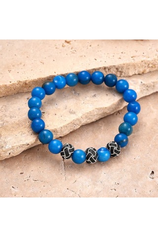 Lapis Doğaltaş Bileklik Çok Renkli 34317335