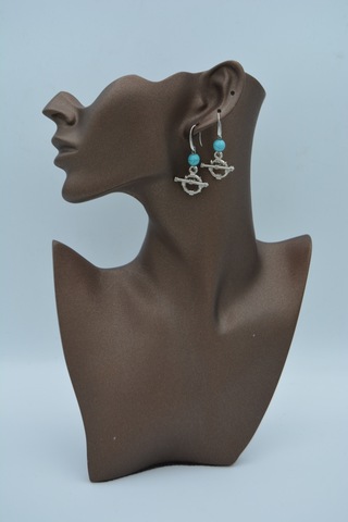 Stoneagejewellery Stoneage Özel Tasarim Küpe N11.88553 Gri
