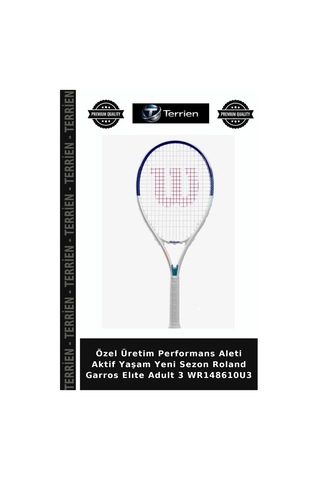 Özel Üretim Performans Aleti Aktif Yaşam Yeni Sezon Roland Garros Elıte Adult 3 Wr148610u3
