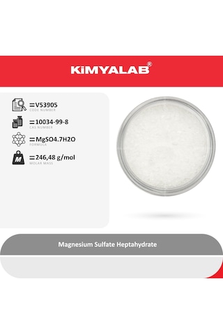 Kimyalab Magnezyum Sülfat 1 KG