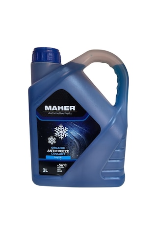 Antifiriz Mavi Organik -56 Derece 3 Litre