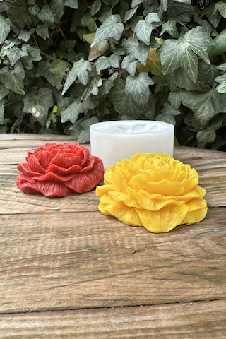 Şakayık Mum Kalıbı ( Silikon )