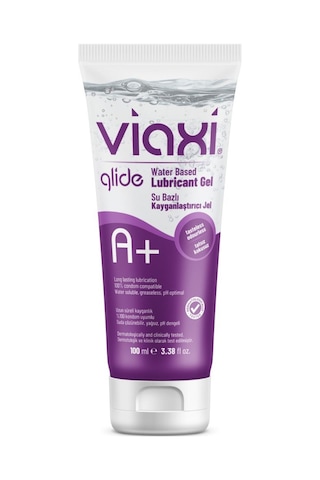 Viaxi Glide Su Bazlı Kayganlaştırıcı Jel A+ 100 ML