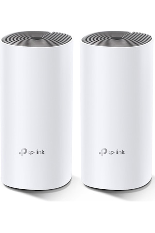TP-Link DECO E4 AC1200 Tüm Evi Kapsayan Mesh Wifi Sistemi (2'Li Paket)