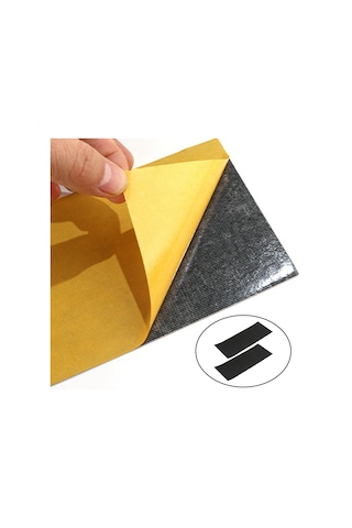 Homyl Kauçuk Ayakkabı Tabanları Tamir Yamaları Taban Koruyucu Siyah