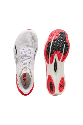 Puma Puma Deviate Nitro 4 Erkek Beyaz Yol Koşusu Ayakkabısı Pred 3972774