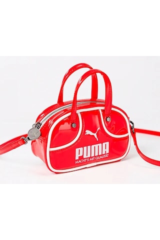 Puma Puma 1976 Micro Grip Bag Omuz Çantası-en: 17 Cm, Boy: 10 Cm, Derinlik: 7 Cm 09182403 Kırmızı Kırmızı