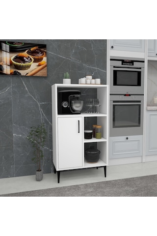 Arnetti Mutfak Banyo Dolabı Sanimas Çok Amaçlı Dolap, Beyaz