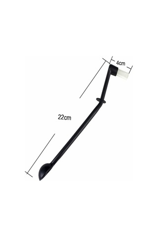 Kahve Makinesi Fırça Temizleyici 2 Adet, Siyah