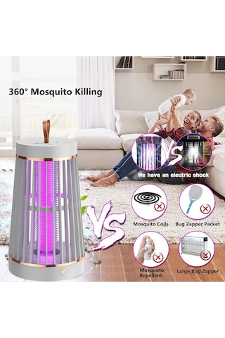 Xurunkeji Elektrikli Sivrisinek Kontrol Lambası Taşınabilir Sivrisinek Kontrol Lambası Usb Şarjlı Sivrisinek Kovucu İç Ve Dış Mekan Kullanımı İçin