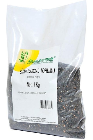 Doğan Baharatçılık Siyah Hardal Tohumu 1 KG