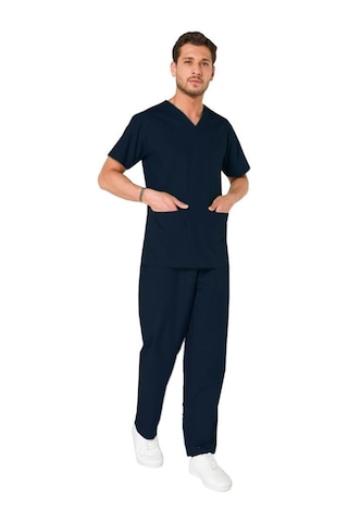 Şensel, Erkek Hastane Takım, V Yaka, Lacivert -48E1245-