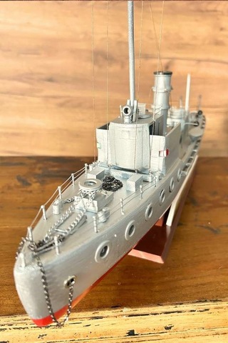 Orp Pomorzanin Mayın Tarama Gemi Maketi