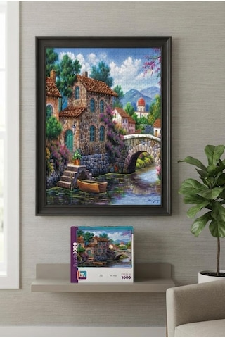 Su Yolu Ve Kuğu Gölü İkili Set - 1000 + 500 Parça İkili Puzzle Seti