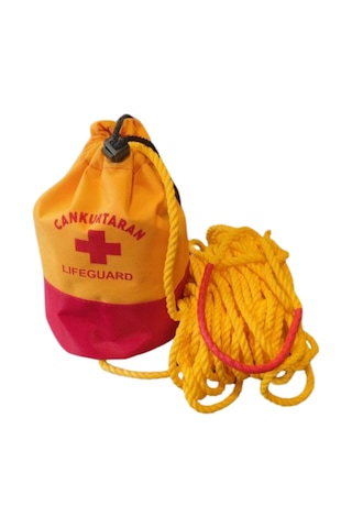 Cankurtaran Kurtarma İpi / 30metre Kırmızı - Sarı