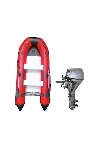 Tomking Tk098 Motor Ve Tk-rıb-380 Alüminyum Tabanlı Şişme Bot Seti