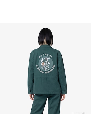 United4 Regular Kadın Yeşil Mont Lumeaust