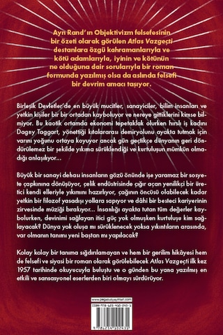 Pegasusyayinlari- Atlas Vazgeçti - 1. Kitap