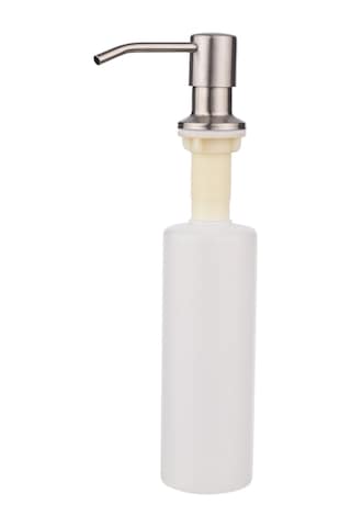 Mufunye 3 Adım El Yapımı Çevre Dostu 300ml Paslanmaz Çelikli Sabunluk - Mutfak, Banyo, Yatak Odası İçin Çok Amaçlı