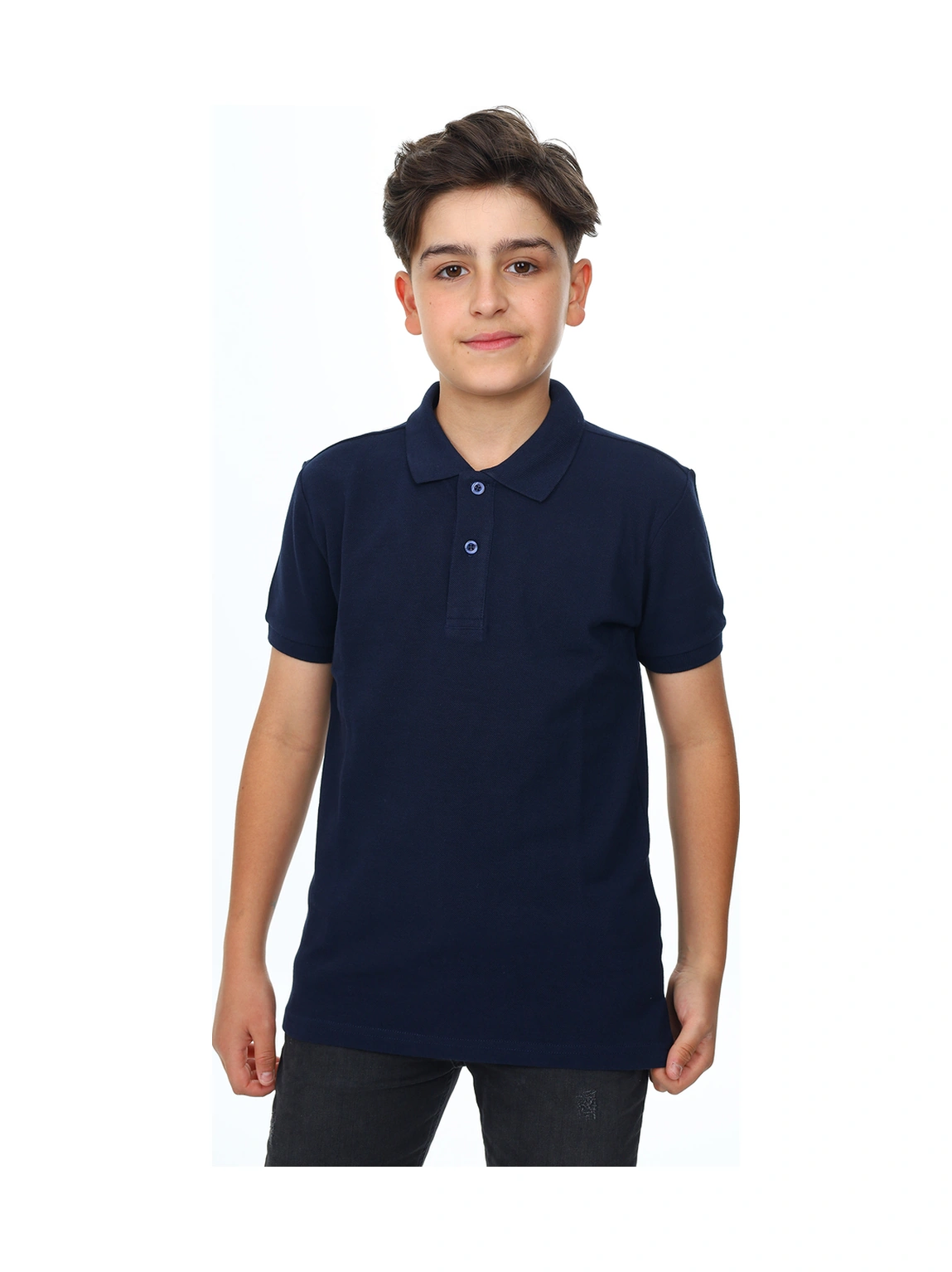 Toontoy Kids Toontoy Unisex Çocuk Tişört Lacivert