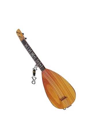 Saz Bağlama Eğitici Ve Öğretici 4 Telli 56x13x10cm Oyuncak Saz