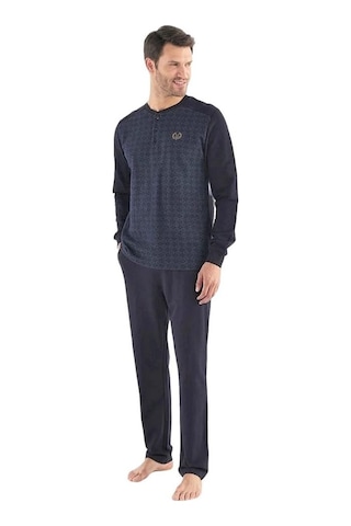 Mod Collection Pamuklu Uzun Kol Kışlık Erkek Pijama Takım