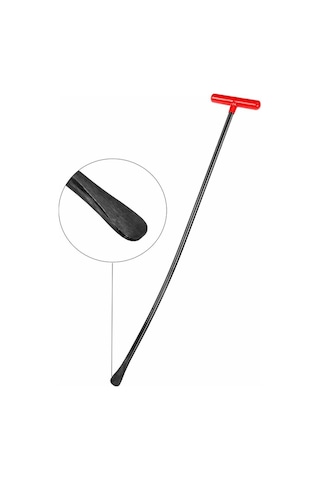 80 Cm 14 Mm Çap Levye Uçlu Kobra Boyasız Göçük Düzeltme Çubuğu, Pdr Çubuk - S13-03