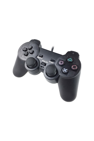 Ps2 İçin Çift Titreşimli Joypad Kablolu Oyun Kontrol Kolu