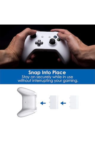 Xbox One İle Uyumlu 4'lü Paket Pil Kapağı Kapısı, Xbox One S Kumandası, Yedek Pil Arka Kapak Kapıları Xbox Kablo