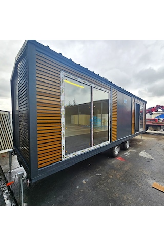 250 X 800 Teras Evim Tiny House Akustik Pvc Kaplama Kendinden Çatılı Kredi Kartına Vade Farksız Taksit Fabrikadan