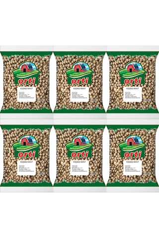 Orti Koçbaşı Nohut 1 Kg. x 6 Adet