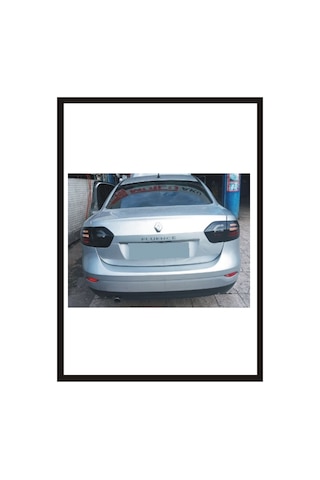 Fluence İçin Uyumlu Aksesuar Stop Farı Led Görünümlü Oto Sticker