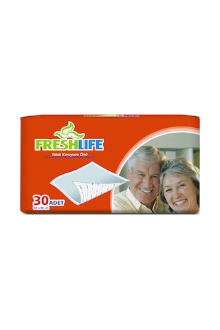 Freshlife Yatak Koruyucu Ped Örtü 60 x 90 CM 30’lu